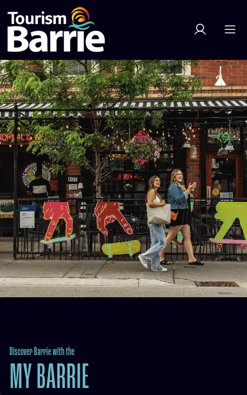 Tourism Barrie My Barrie trail homepage